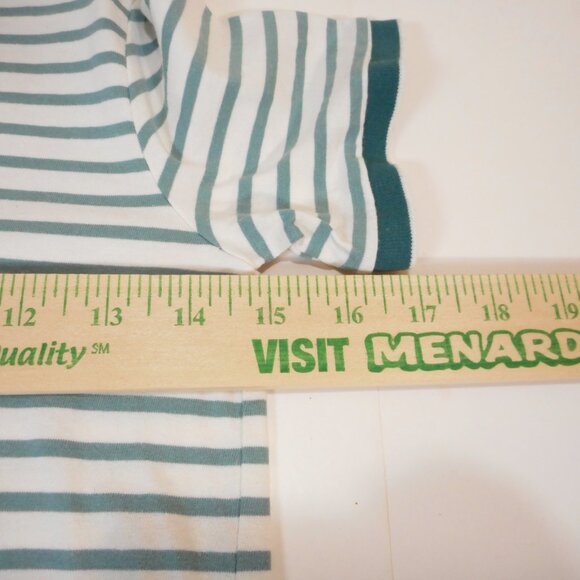Okaidi Boys Short Sleeve Shirt French Striped Tee size 140 cm US 10 Years Cotton - Picture 5 of 10